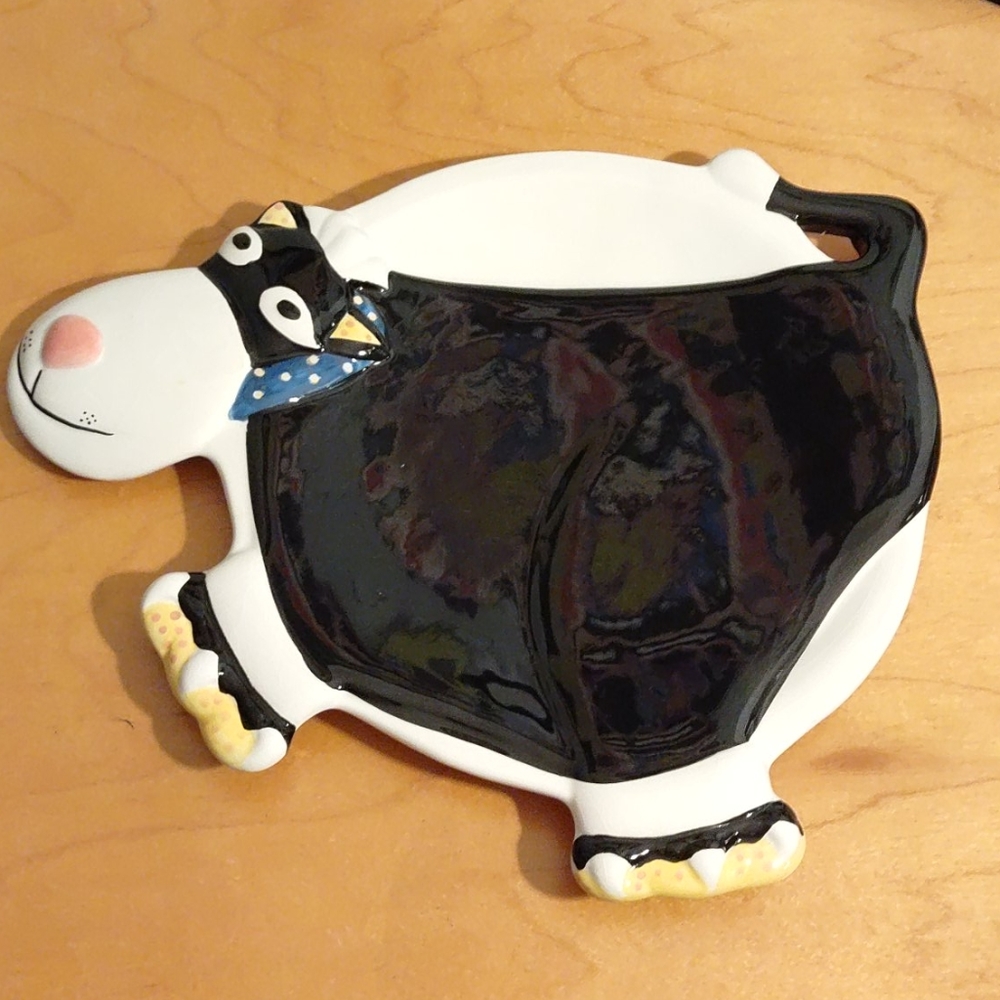 Vintage Crazy Cat/Dog Platter